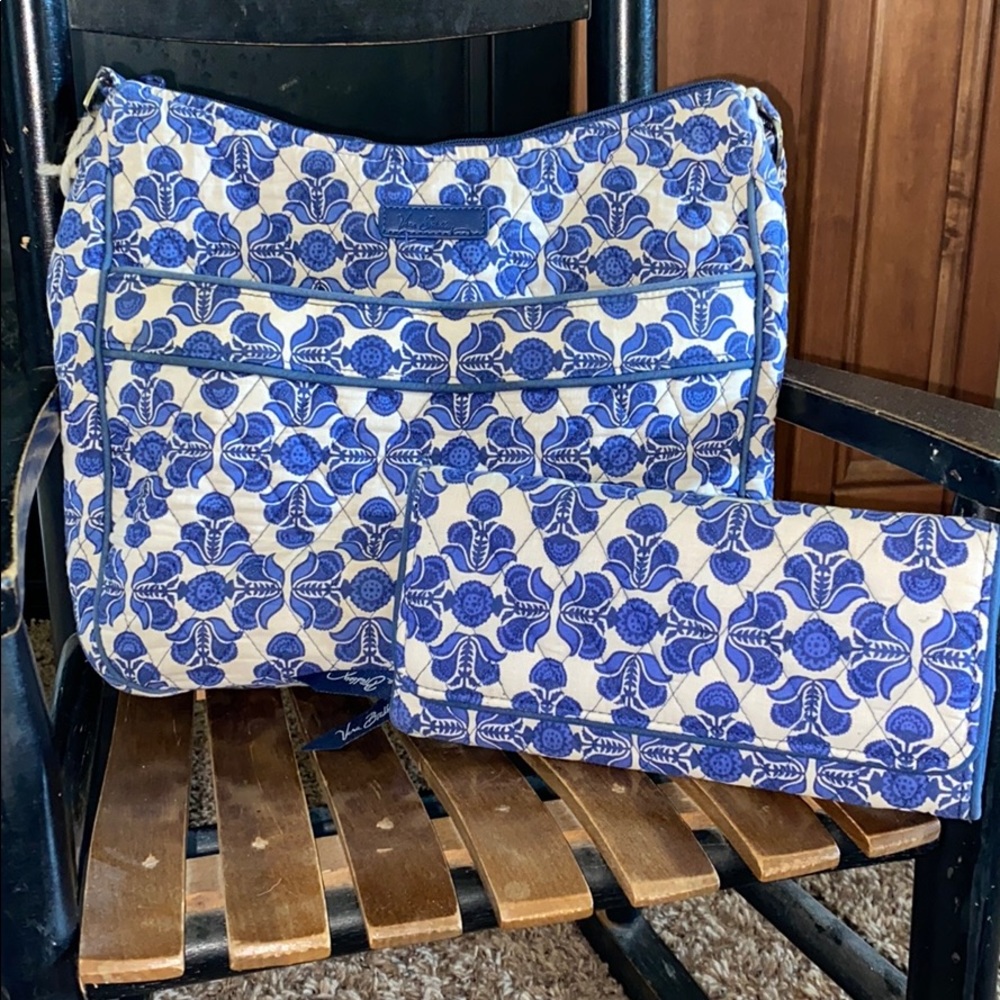 Vera Bradley cobalt tile set